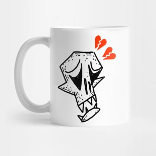 Sad Skull Mug